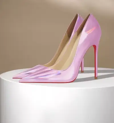 Nouvelles Chaussures à Talons Hauts Rose Fantaisie Style Européen et Américain 2026 pour Femmes – Se