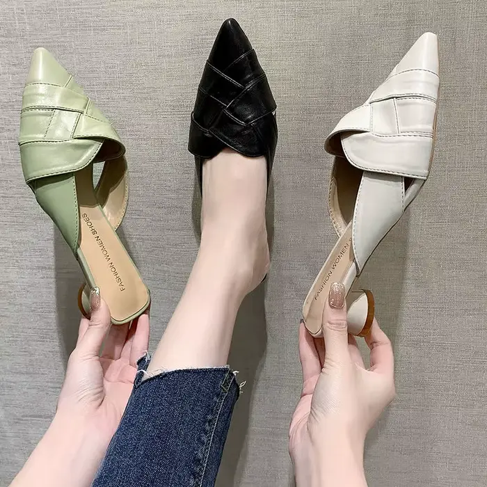 Été nouveau 2025 Mules pour femmes chaussures
