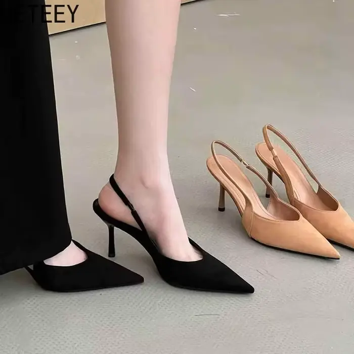 Sandales d'été 2026 à talons hauts léopard pour femme