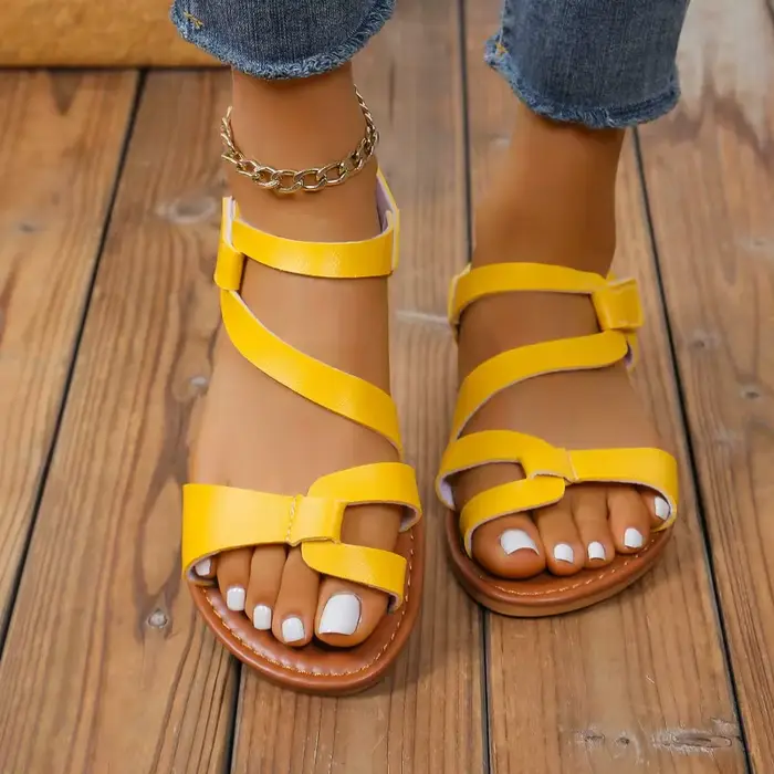 ChimDesign-Sandales ouvertes minimalistes pour femmes