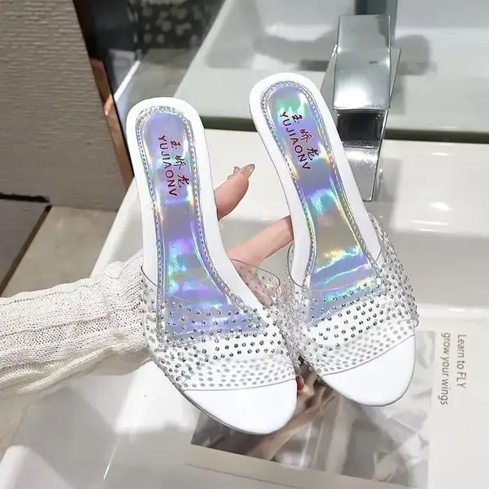 Sandales d'été Sexy à talons hauts pour femmes