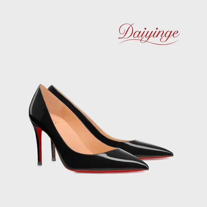 Escarpins à talons hauts pour femmes 2026, nouvelle collection de luxe, semelles rouges, talons aigu