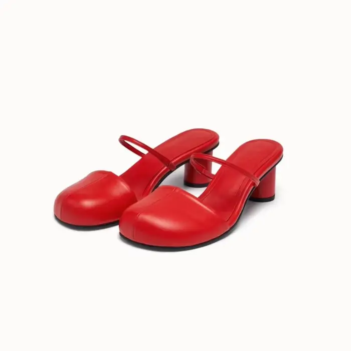 Mules chaussures femmes talons hauts pantoufles sandales pour femme été 2025 tendance mocassins