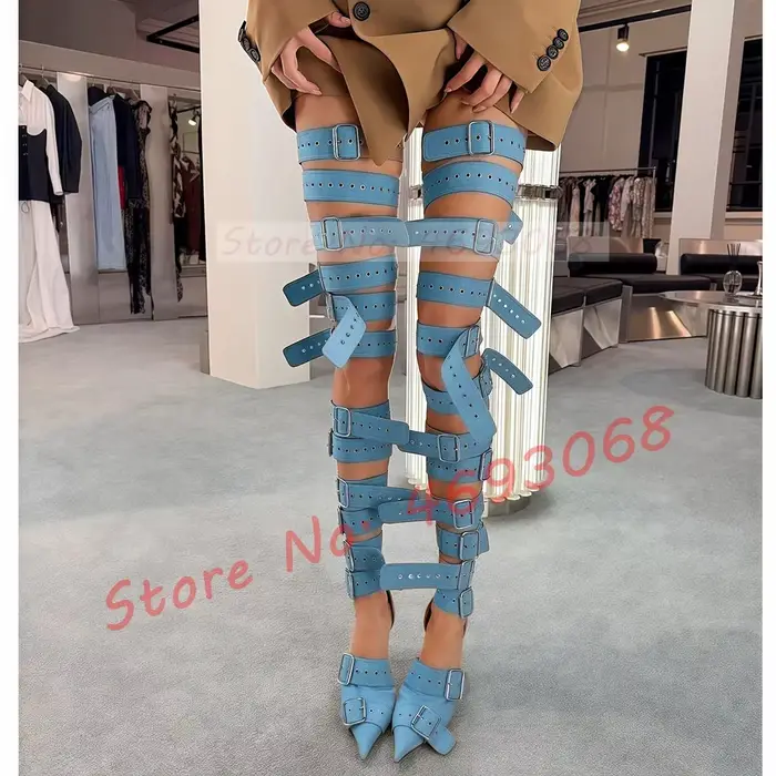 Sandales hautes pour femmes