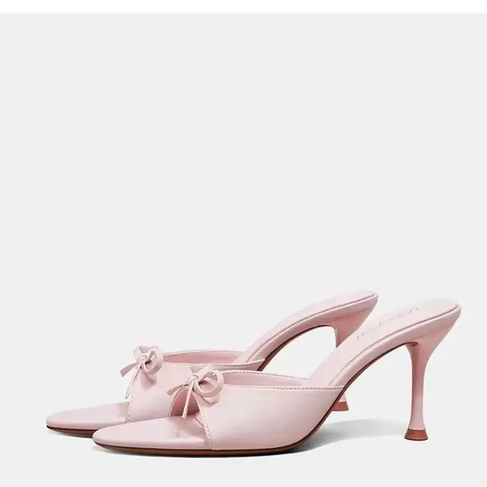 Sandales d'été sexy à talons hauts et bout pointu pour femmes