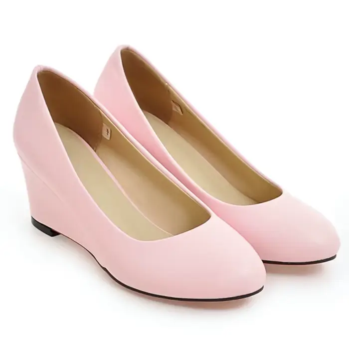 Chaussures classiques à talons compensés pour femmes