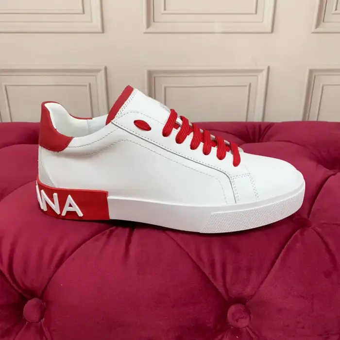 Chaussures décontractées classiques blanc-vert contrastées, design à talon lettre, style sauvage pou