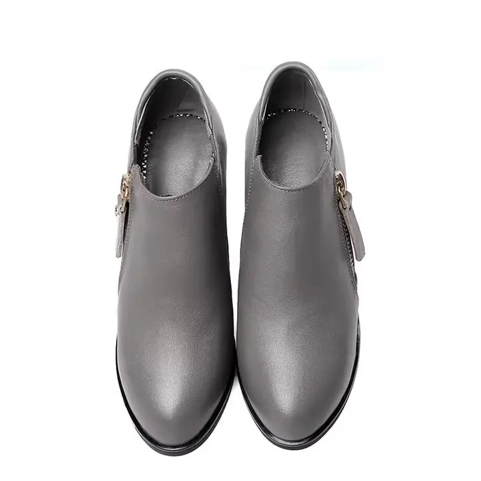DIMANYU – chaussures en cuir véritable pour femmes, chaussures de printemps en cuir de vache à talon