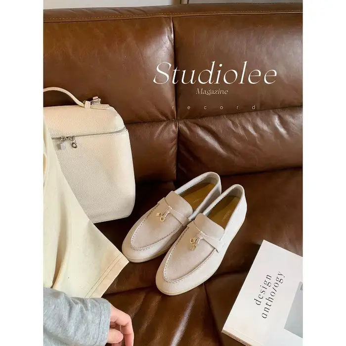 Mules à boucle pour femmes, version cuir, avec pompon, style décontracté, confortables, semelle en c