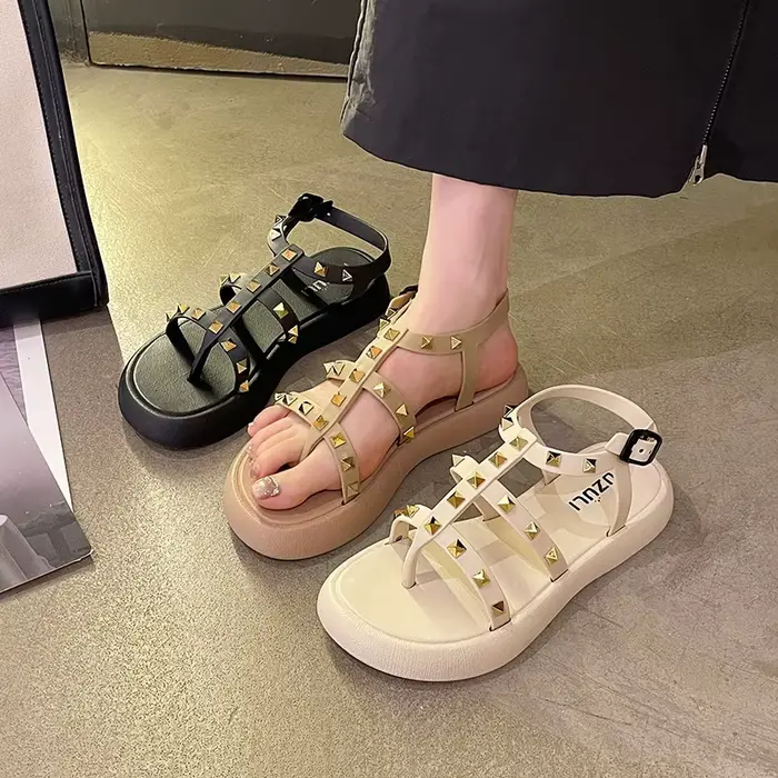 Sandales de style féerique français pour femmes