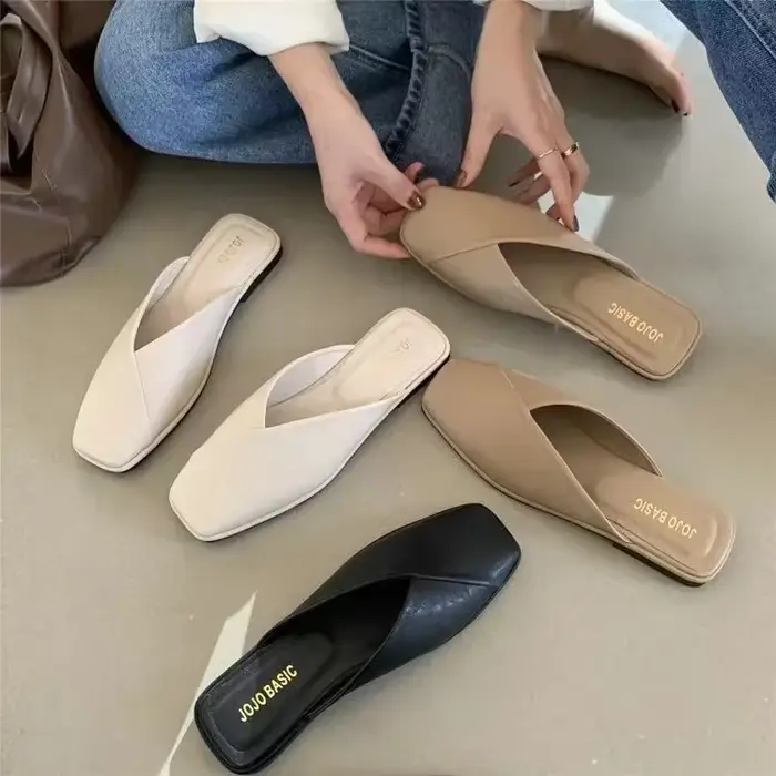 Sandales plates pour femmes