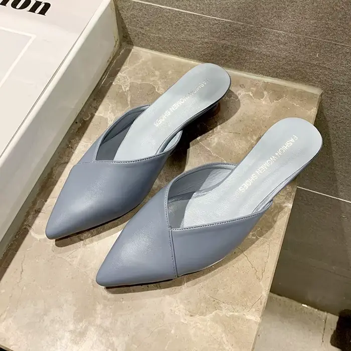 Mules pointues élégantes pour femmes