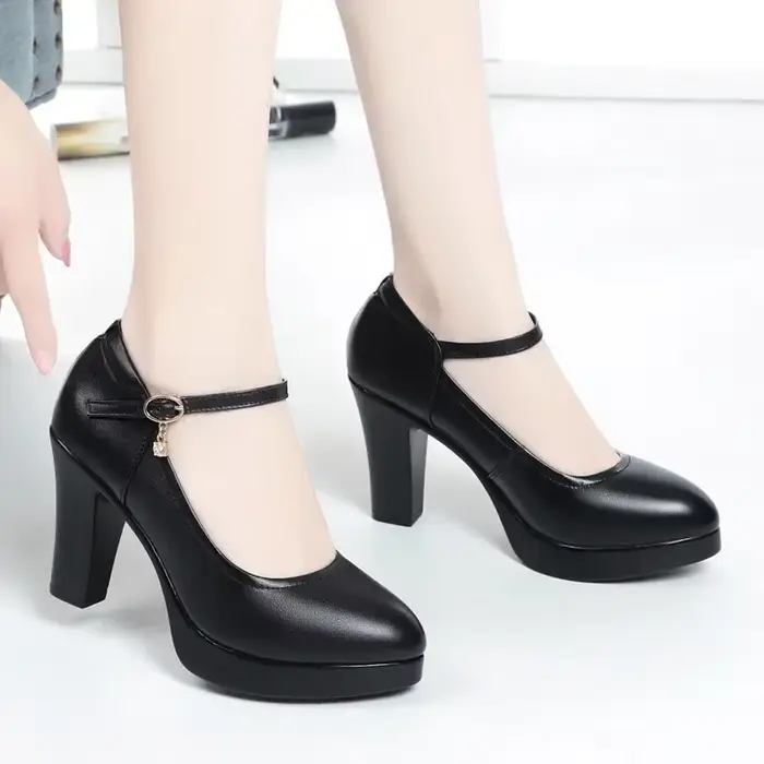 Escarpins à plateforme à talons hauts pour femmes