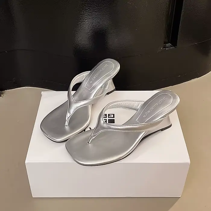 Sandales françaises tongs à Clip, chaussures féeriques, vêtements d'extérieur d'été, nouvelles sanda