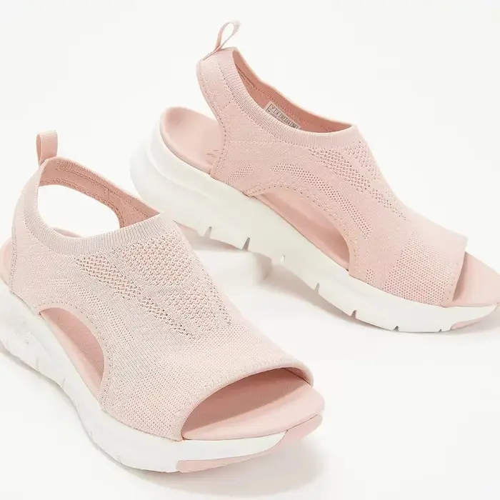 Femmes chaussures d'été 2025 nouvelle maille poisson plate-forme sandales