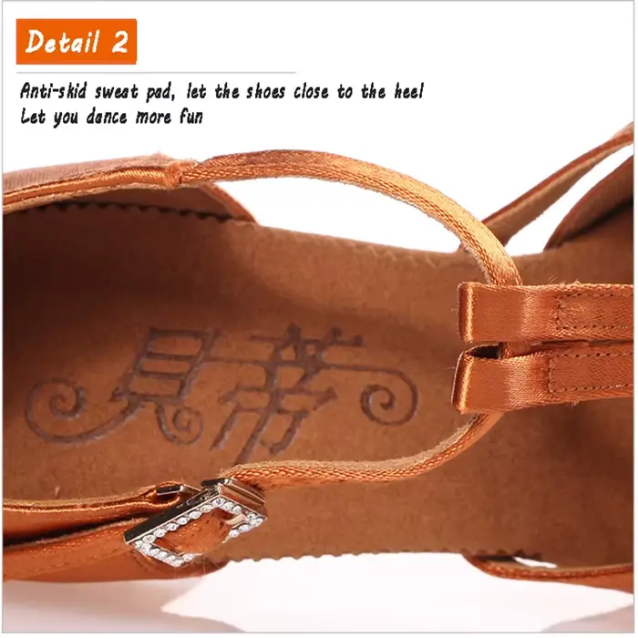 Chaussures de danse en Satin importé pour femmes, talon haut, semelle souple, Style personnalisé, nouvelle collection 2392