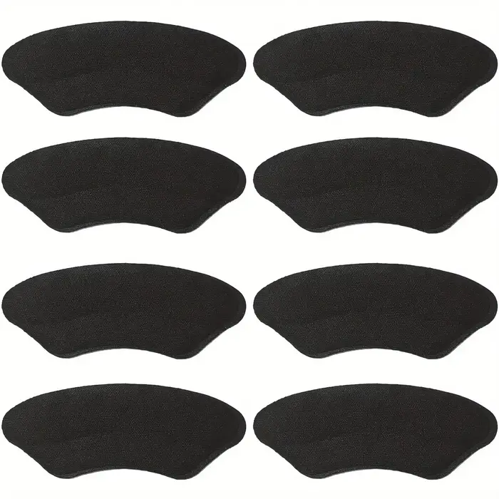 Lot de 8 coussinets de talon pour chaussures trop grandes, protections de talon auto-adhésives, inse