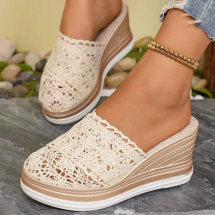 Sandales femme talons compensés