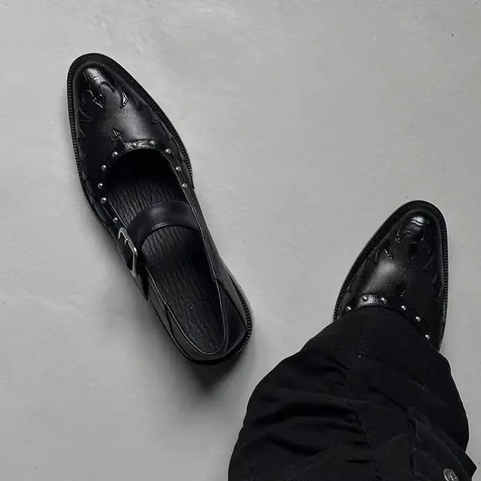 Chaussures à talons carrés pour femmes