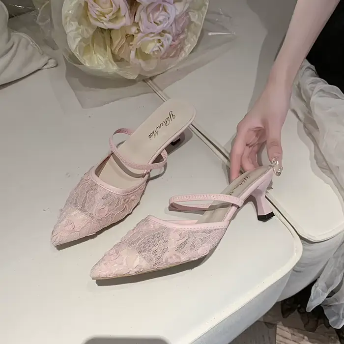 Escarpins de Mariage Blancs de Luxe pour Femme