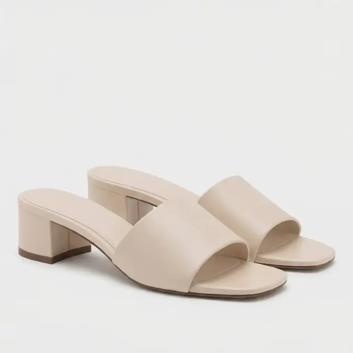 Nouvelles Sandales d'été pour femmes à talon épais, style créateur, à bout ouvert, élégantes et conc