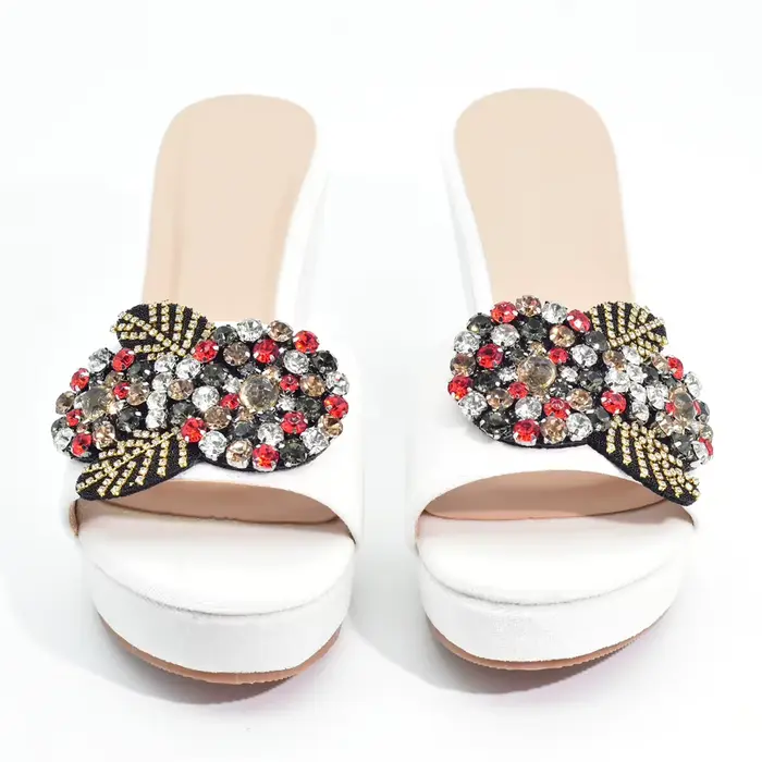 Chaussures italiennes à l'offre elles compensées pour femmes, sandales à talons hauts, design biscuits, optique