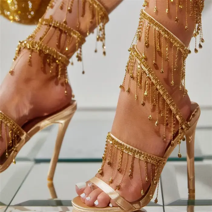 Chaussures de Banquet de Mariage Élégantes pour Femme