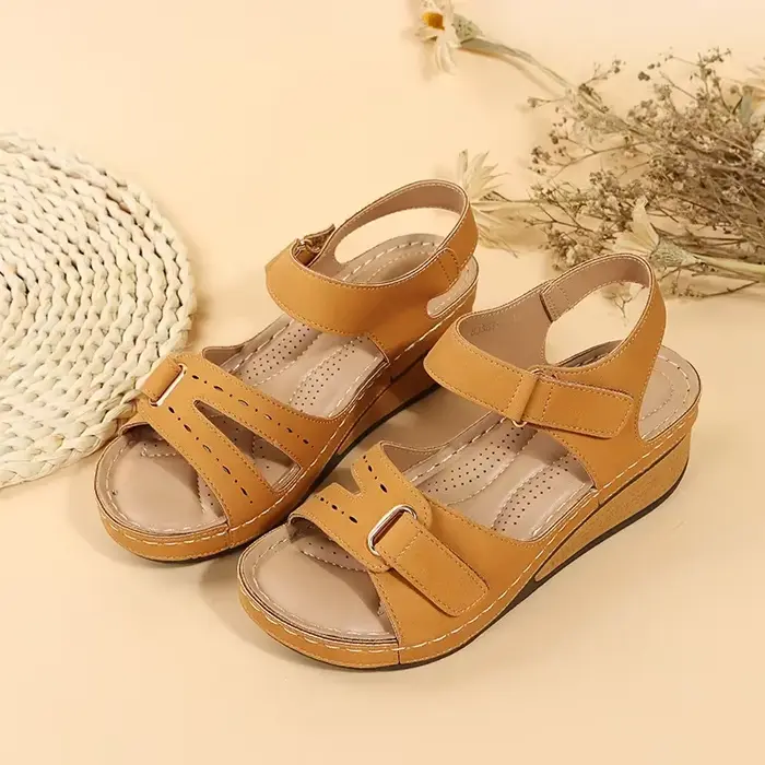 Sandales d'été personnalisables pour femmes, sandales romaines vintage, chaussures de plage antidéra