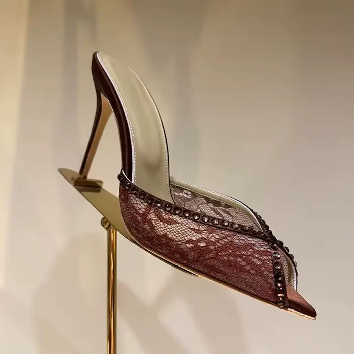 Mules à talons pour femme