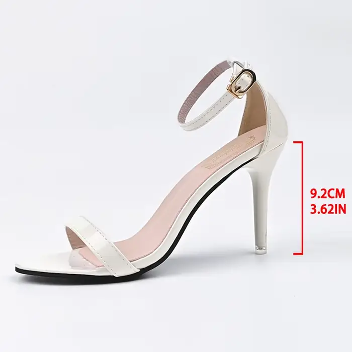 Sandales sexy à talon aiguille dorées pour femme, collection été 2026, sandales à talons très hauts 