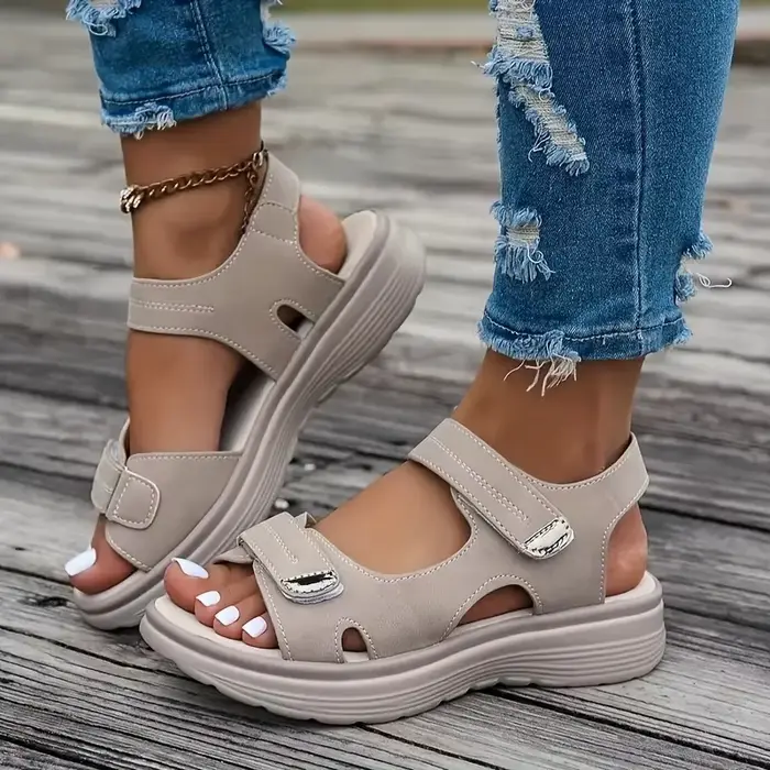 2025 nouvelles sandales d'été voyage femmes chaussures nouvelle sandale semelle Durable sandale dame